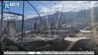 EXCLUSIVO| Así quedó el campamento minero de Southern Perú tras incendio