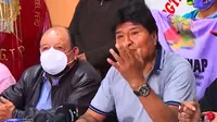 Expresidente boliviano Evo Morales confirmó que se reunió con Pedro Castillo