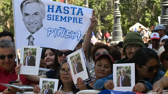 Chile: Sebastián Piñera fue despedido con honores de Estado