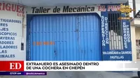 Extranjero es asesinado dentro de una cochera en Chepén 