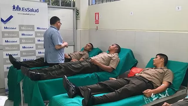 Caso Eyvi Ágreda: más de 30 cadetes del Ejército acudieron a donar sangre