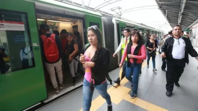Los usuarios de la L&iacute;nea 1 del Metro de Lima deben tomar sus previsiones durante estos d&iacute;as. Foto: El Comercio