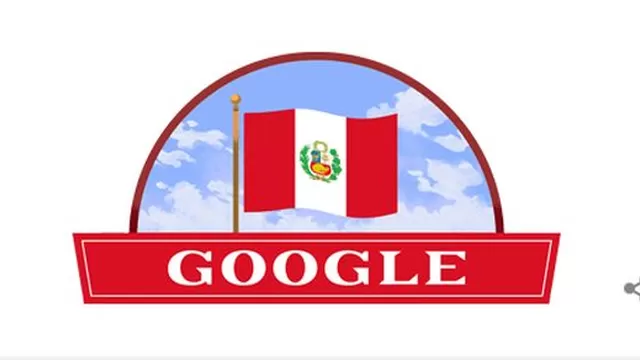 Fiestas Patrias: Google saluda al Perú con este 'doodle'