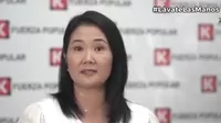 Fiscalía amplió investigación contra Keiko Fujimori