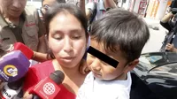 Fue dado de alta el niño que fue rescatado del huaico en Jicamarca