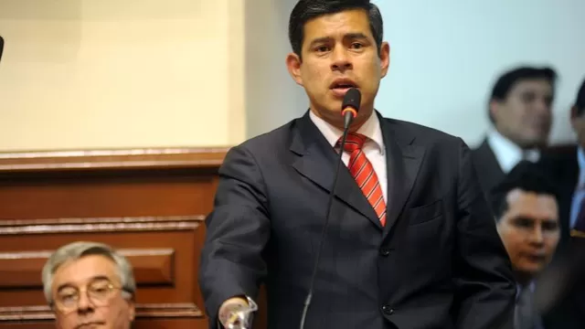 Luis Galarreta, congresista vocero de Fuerza Popular. Foto: Andina