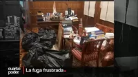 La fuga frustrada: Imágenes de los paquetes que dejó Pedro Castillo en Palacio de Gobierno