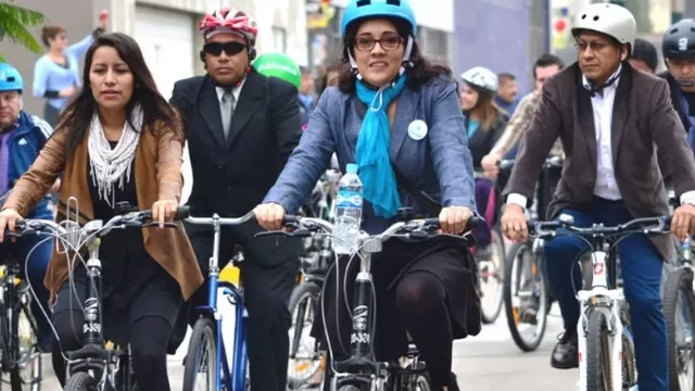 El Gobierno promueve el uso de bicicletas en el sector público. Foto: Andina