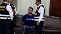 Geiner Alvarado permanece en la carceleta del Poder Judicial a la espera de ser trasladado a un penal