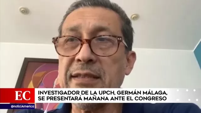 Germán Málaga se presentará mañana ante el Congreso