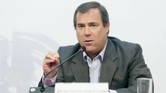 Ministro de Transportes y Comunicaciones, Bruno Giuffra. Foto: Agencia Andina