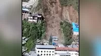 Gobernador regional de La Libertad: “Hay un estimado entre 60 y 80 casas que han sido totalmente cubiertas por el deslizamiento del cerro”