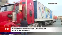 Gobierno envía primer convoy de la campaña Con Punche Puno