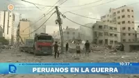 Guerra en Israel: El drama de los peruanos que se quedaron en la zona de conflicto
