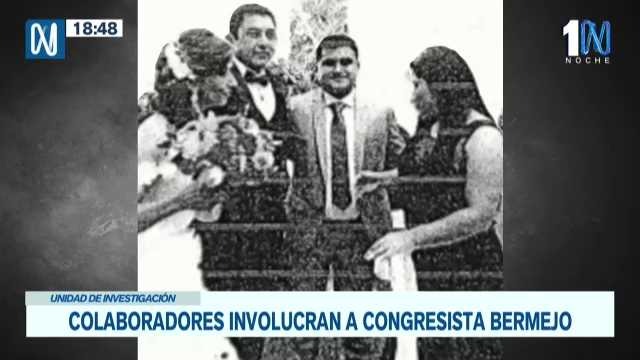 Yul Valdivia y Guillermo Bermejo, en el matrimonio privado de este último - Foto: Canal N
