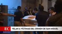 Hablan los familiares de las víctimas del crimen en San Miguel