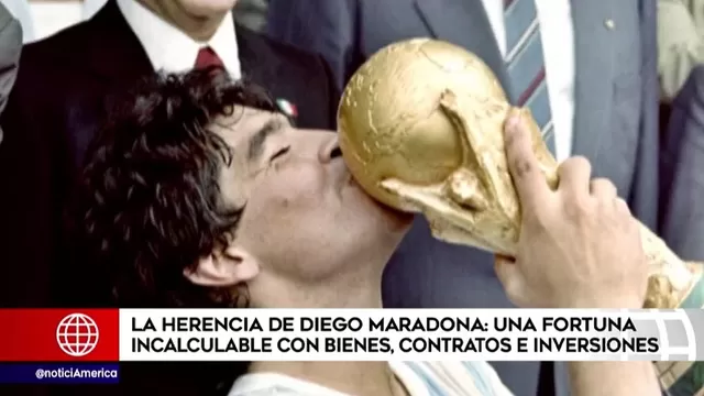 La herencia de Maradona: Una fortuna incalculable con bienes, contratos e inversiones