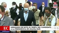 Hernando de Soto: El perfil del candidato a la presidencia por Avanza País