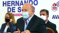 Hernando de Soto planteó autorizar a privados importar vacunas y oxígeno
