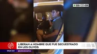 Hombre secuestrado en Los Olivos fue liberado por sus captores