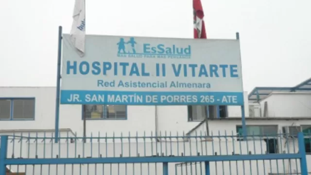 Hospital II de Vitarte. Foto: Andina