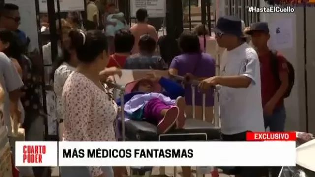 Hospital María Auxiliadora: doctores usan horas de trabajo para atender consultas privadas