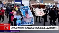 Huacho: Acusan a mujer de asesinar a puñaladas a su esposo