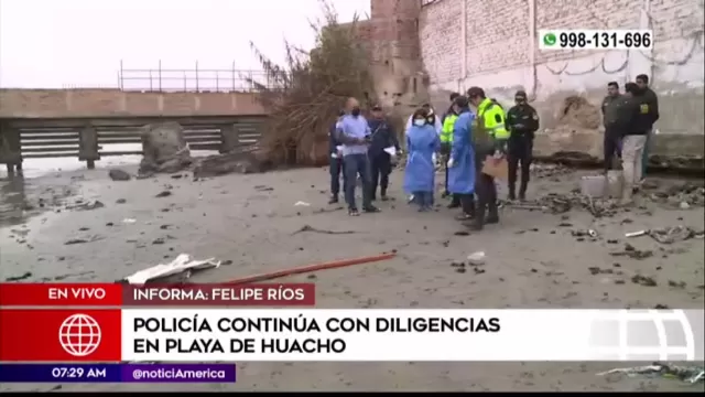 Huacho: Hallan más restos que serían de turista mexicana desaparecida