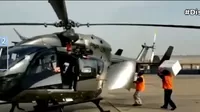 Huacho: Vacunas de Sinopharm fueron trasladadas en un helicóptero de la PNP 