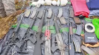 Huancavelica: Incautan armamento y explosivos en caleta terrorista en el VRAEM