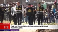 Huancayo: Asesino de estudiante fue capturado por la Policía