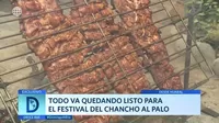 Huaral: todo va quedando listo para el festival de chancho al palo