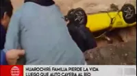 Huarochirí: familia perdió la vida en accidente debido a lluvias