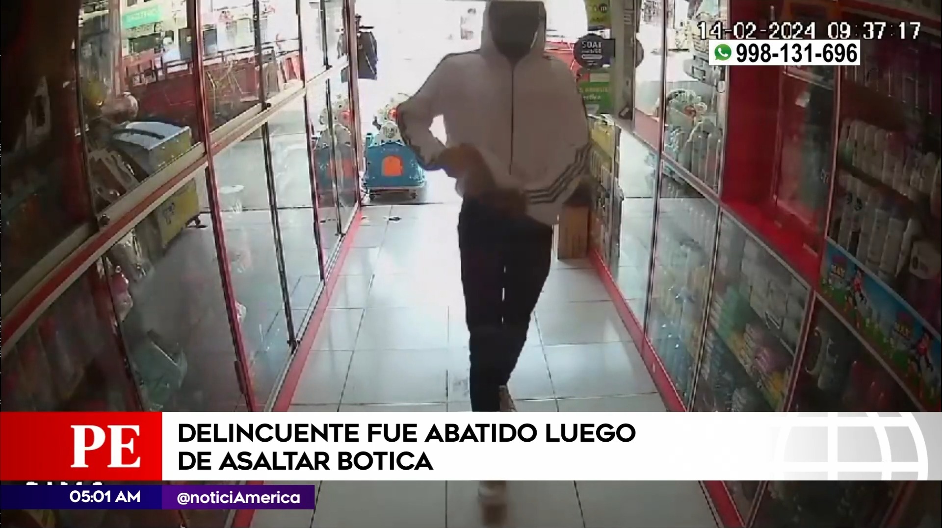 Asalto en Huaycán. Foto: América Noticias