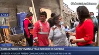 Huaycán: Familia pide ayuda tras perder todo en un incendio