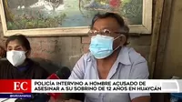 Huaycán: Policía intervino a hombre acusado de asesinar a su sobrino de 12 años