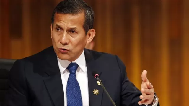 Ex presidente Ollanta Humala. Foto: Agencia Andina 