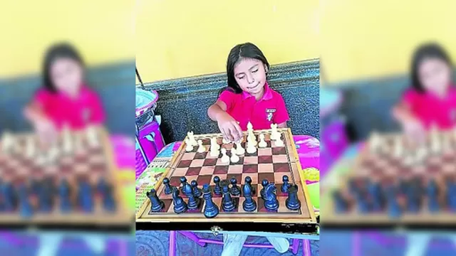 Ica: niña pide ayuda para participar en concurso internacional de ajedrez
