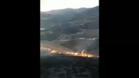 Cusco: Incendio forestal continúa expandiéndose por tercer día