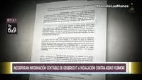 Incorporan información contable de Odebrecht a indagación contra Keiko Fujimori