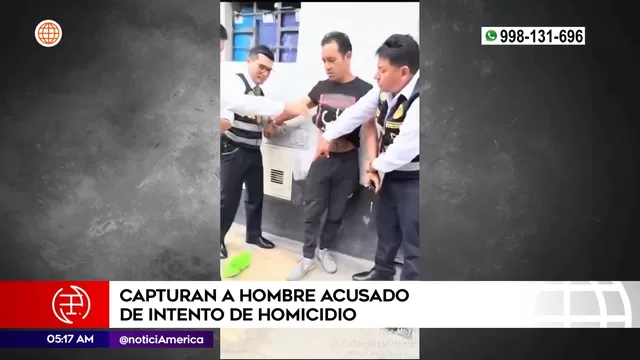 Independencia: Policía capturó a extranjero acusado de intento de homicidio