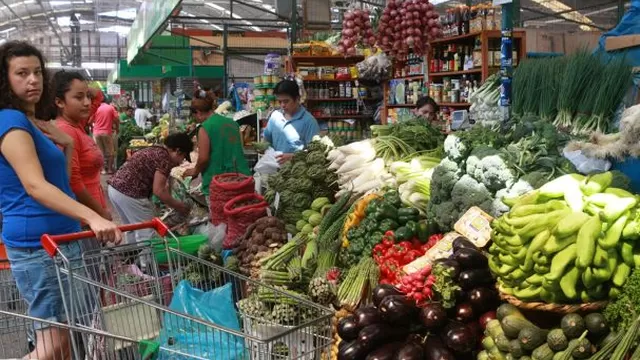 Mercado limeño. Foto: Andina