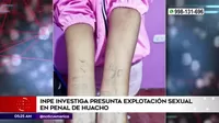 INPE investiga presunta explotación sexual en penal de Huacho