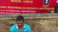Iquitos: Docentes de la UNAP se entierran en huelga por homologación de sueldos y mayor presupuesto para las universidades