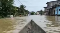 Iquitos: Desborde del río Marañón provocó inundaciones en Manseriche