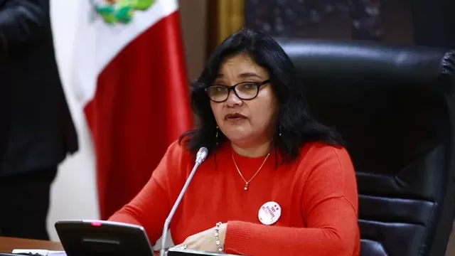 Janet Sánchez se refirió al caso del ministro Jorge Meléndez. Foto: Andina
