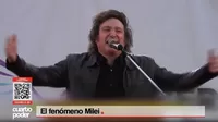 Javier Milei, el 'rockstar' que se perfila como el próximo presidente de Argentina