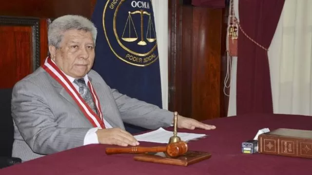 Vicente Walde Jáuregui, el jefe de la Oficina de Control de la Magistratura (OCMA) / Foto: archivo Andina