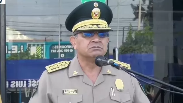Jefe de la PNP asegura que hay 'terrorismo urbano' en el país