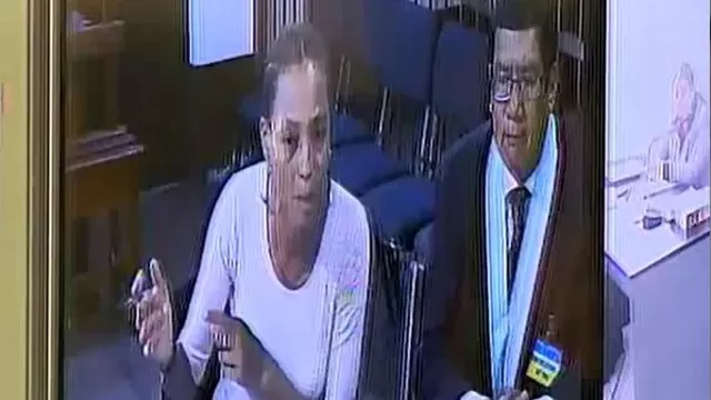 Jessica Tejada en audiencia. Foto: captura de TV